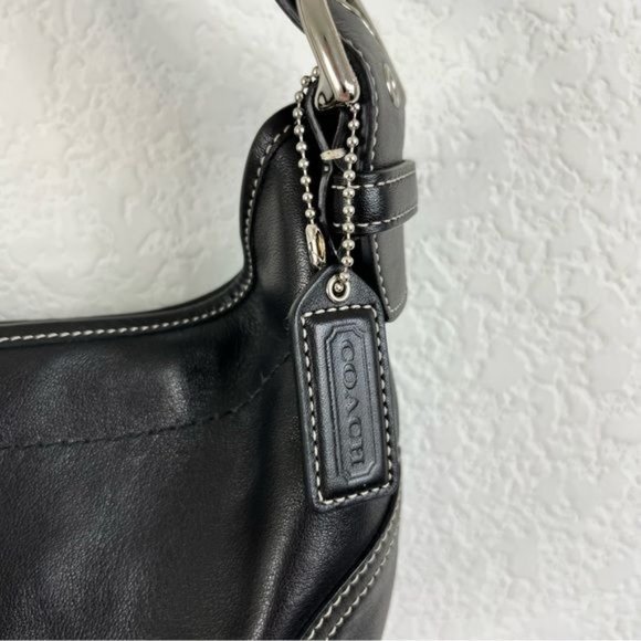COACH NY Soho Small Black Hobo Shoulder Bag - Picture 6 of 9